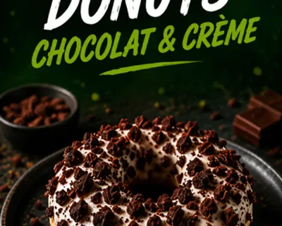 🍩 Donut Chocolat & Crème