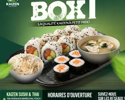 🍱 Box 1 – Découverte Sushi
