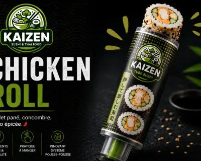 🍗 Chicken Tube Roll